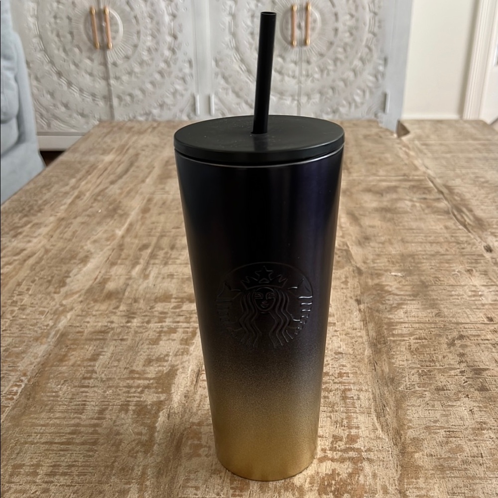 Disney Black and Gold Accent Tumbler